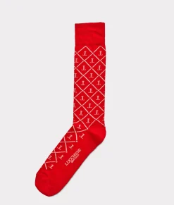 Lucchese Mirro L Argyle Dress Sock* Socks