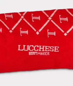 Lucchese Mirro L Argyle Dress Sock* Socks