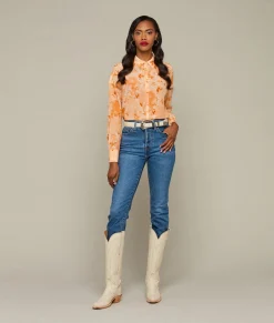 Lucchese Nassau Blouse*Women Tops