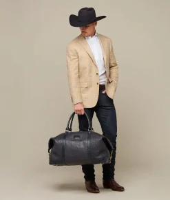 Lucchese Ostrich Duffle - Large*Women Travel|Travel