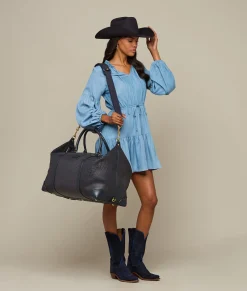 Lucchese Ostrich Duffle - Large*Women Travel|Travel
