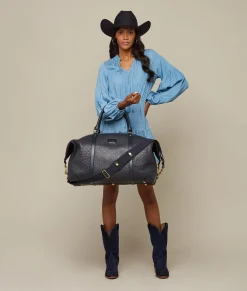 Lucchese Ostrich Duffle - Large*Women Travel|Travel