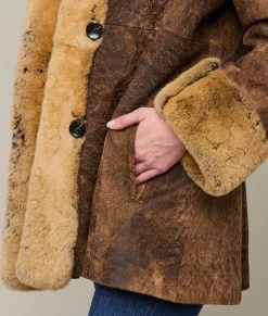 Lucchese Oxidized Leather Jacket*Women Furs|Outerwear