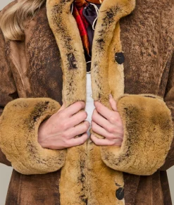 Lucchese Oxidized Leather Jacket*Women Furs|Outerwear