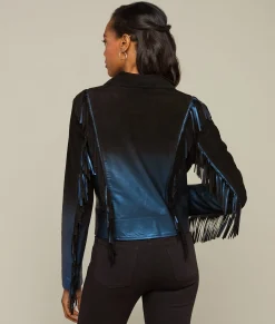 Lucchese Pearlized Fringe Jacket*Women Outerwear