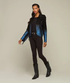 Lucchese Pearlized Fringe Jacket*Women Outerwear