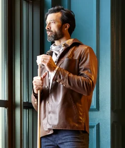 Lucchese Perforated Lightweight Lambskin Jacket* Outerwear