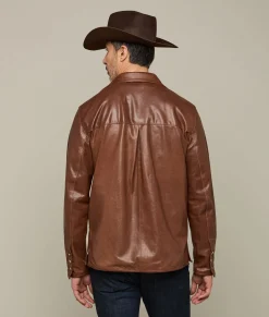 Lucchese Perforated Lightweight Lambskin Jacket* Outerwear