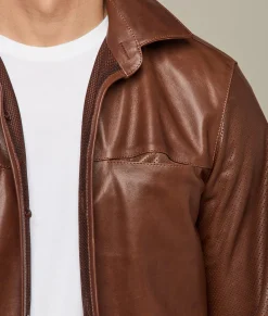 Lucchese Perforated Lightweight Lambskin Jacket* Outerwear