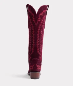 Lucchese Priscilla Suede*Women/BOY Cowboy|Tall