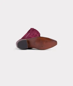 Lucchese Priscilla Suede*Women/BOY Cowboy|Tall