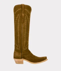 Lucchese Priscilla Suede*Women/BOY Tall|Cowboy