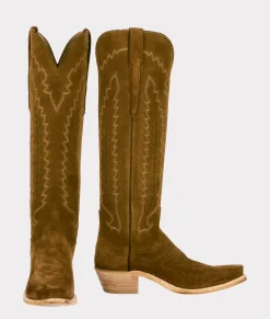 Lucchese Priscilla Suede*Women/BOY Tall|Cowboy