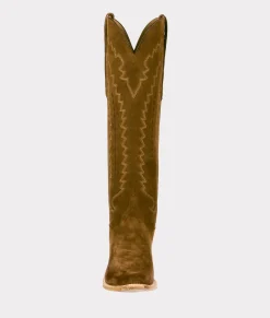 Lucchese Priscilla Suede*Women/BOY Tall|Cowboy