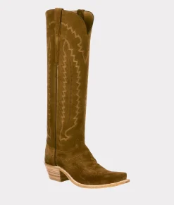 Lucchese Priscilla Suede*Women/BOY Tall|Cowboy