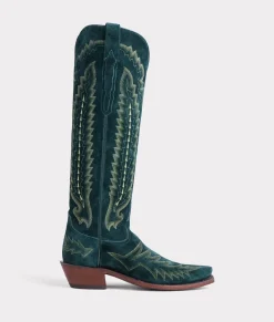 Lucchese Priscilla Suede*Women/BOY Tall|Cowboy