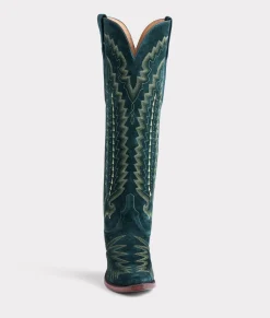 Lucchese Priscilla Suede*Women/BOY Tall|Cowboy