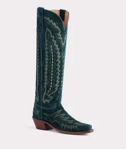 Lucchese Priscilla Suede*Women/BOY Tall|Cowboy