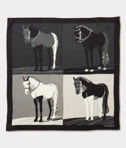 Lucchese Quarter Horse Silk Scarf*Women Scarves