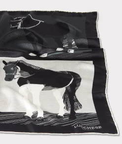 Lucchese Quarter Horse Silk Scarf*Women Scarves