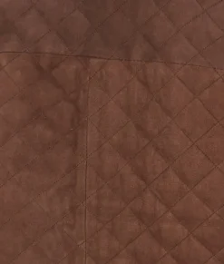 Lucchese Quilted Suede Vest* Outerwear