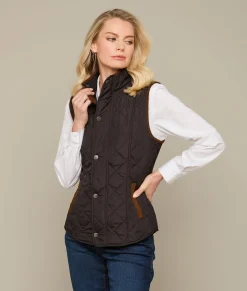 Lucchese Quilted Vest*Women Outerwear