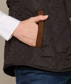 Lucchese Quilted Vest*Women Outerwear