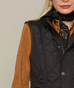 Lucchese Quilted Vest*Women Outerwear