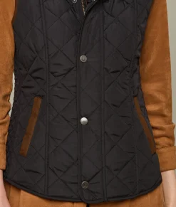 Lucchese Quilted Vest*Women Outerwear