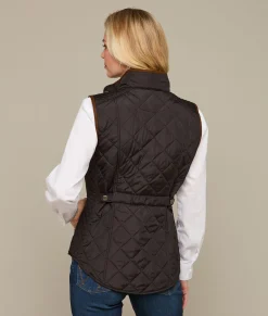 Lucchese Quilted Vest*Women Outerwear