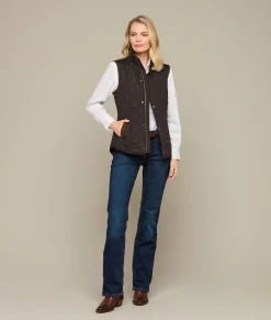 Lucchese Quilted Vest*Women Outerwear