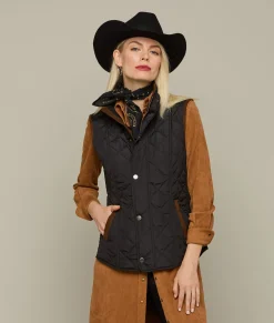 Lucchese Quilted Vest*Women Outerwear