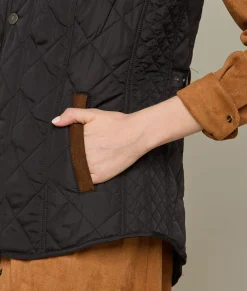 Lucchese Quilted Vest*Women Outerwear