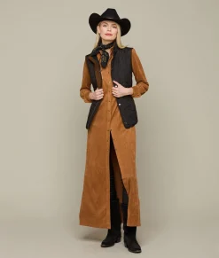 Lucchese Quilted Vest*Women Outerwear