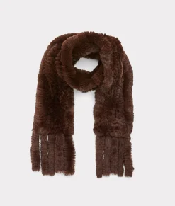 Lucchese Rabbit Fur Scarf*Women Scarves