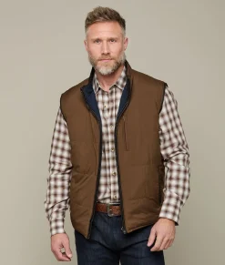 Lucchese Reversible Microfiber Vest* Outerwear