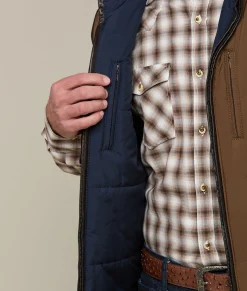Lucchese Reversible Microfiber Vest* Outerwear