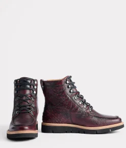 Lucchese Ridgeline Exotic Lace Up Boot* After Ride
