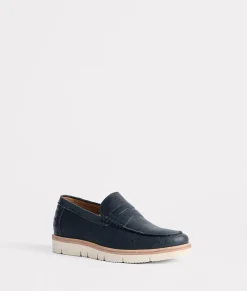 Lucchese Ridgeline Exotic Penny Loafer* After Ride