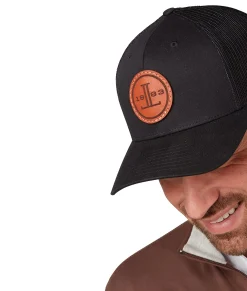 Lucchese Round Leather Patch Cap*Women Headwear|Headwear