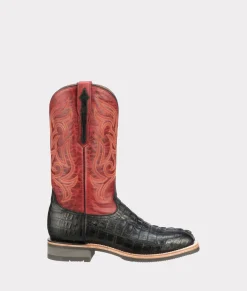 Lucchese Rowdy Hornback Caiman* Barn Boots|Horseman