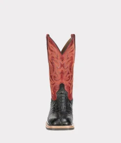 Lucchese Rowdy Hornback Caiman* Barn Boots|Horseman