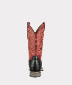 Lucchese Rowdy Hornback Caiman* Barn Boots|Horseman