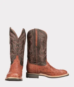 Lucchese Rowdy Ostrich* Barn Boots|Horseman