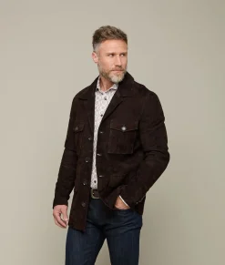 Lucchese Safari Suede Jacket* Outerwear