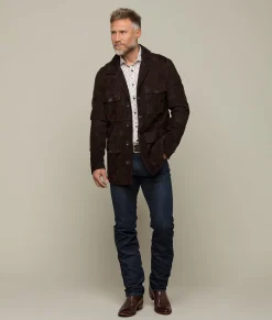 Lucchese Safari Suede Jacket* Outerwear