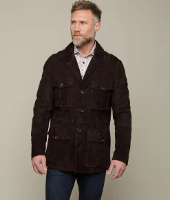 Lucchese Safari Suede Jacket* Outerwear