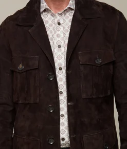 Lucchese Safari Suede Jacket* Outerwear