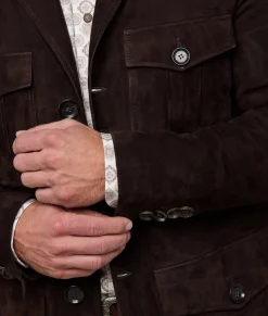 Lucchese Safari Suede Jacket* Outerwear