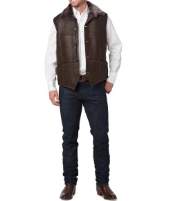 Lucchese Shearling Vest* Outerwear